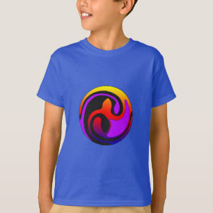 Mehrfarben auf keltischem der Sämlings-Shirt des T-Shirt
