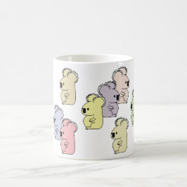 Mehrfarbenkoala-Tasse Kaffeetasse