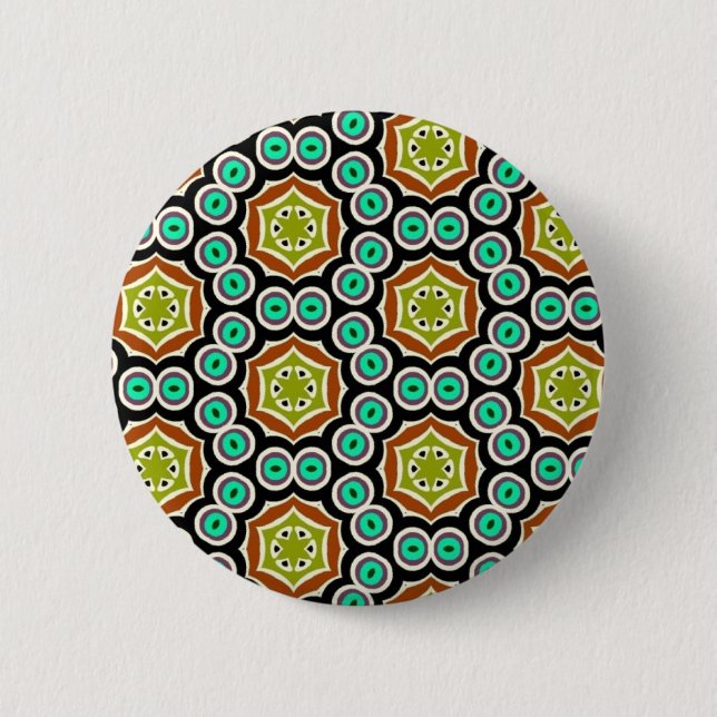 Mehrfarbenmuster Button (Vorderseite)