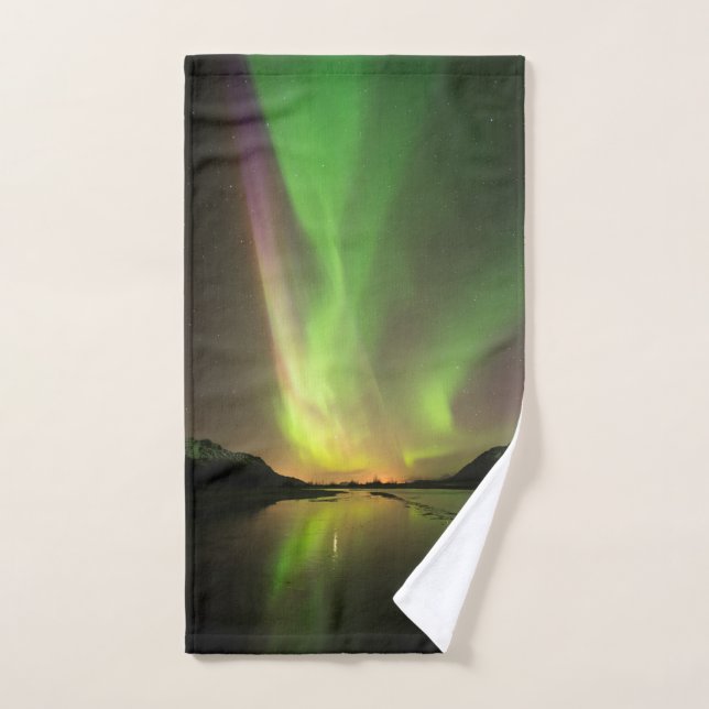 mehrfarbig Aurora Handtuch (Handtuch)
