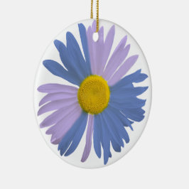 Mehrfarbig Daisy Keramik Ornament