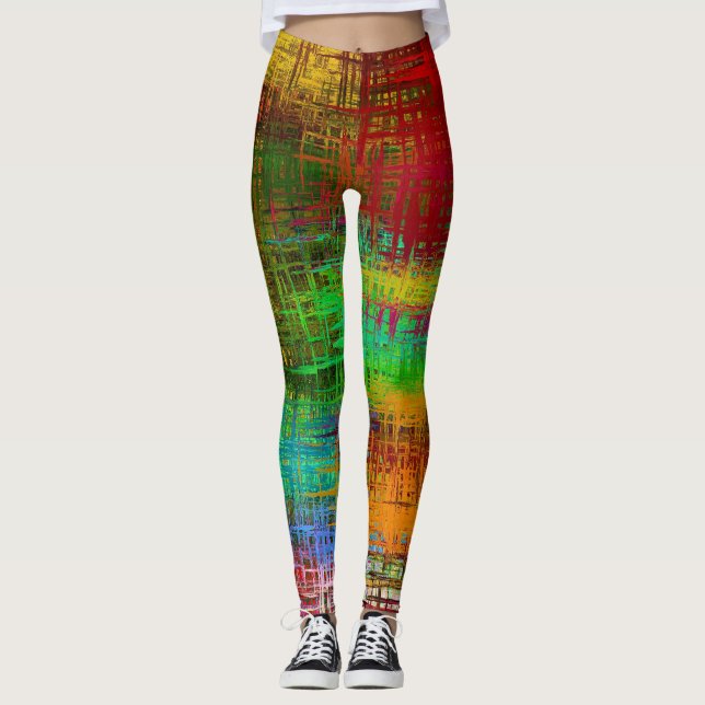 mehrfarbig leggings (Vorderseite)