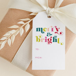 Mehrfarbig Moderne Weihnachten Geschenkanhänger