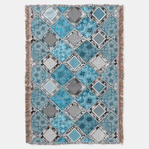 mehrfarbig , rustikal , Patchwork , Patchwork , Pa Decke