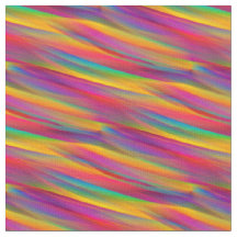 mehrfarbig Wavy Rainbow Gradient