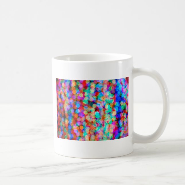 mehrfarbige Blasen Kaffeetasse (Rechts)