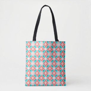 Mehrfarbige ethnische Muster Tasche