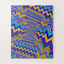 mehrfarbige Geschworene auf Rätseln