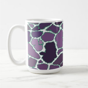 Mehrfarbige Giraffenfellmuster Kaffeetasse