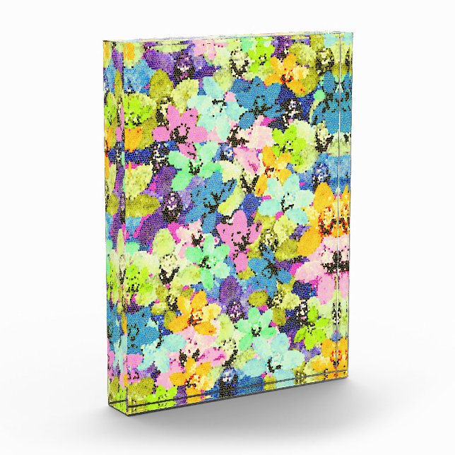 Mehrfarbige Glassorchids, Fotoblock (Links)