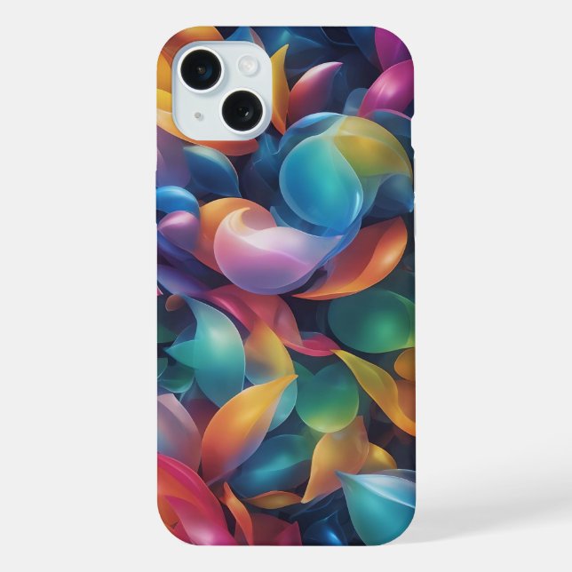 Mehrfarbige 🎨 iPhone 15 plus hülle (Rückseite)