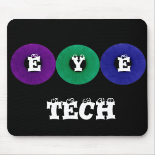 Mehrfarbige Iris-"Augen-Technologie-" Mousepad