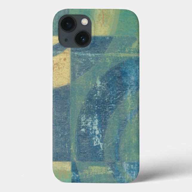 Mehrfarbige Kreise und Panels Case-Mate iPhone Hülle (Rückseite)