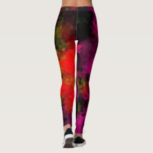 mehrfarbige Kristalle, Kristalle, mehrfarbig Leggings