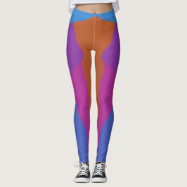 mehrfarbige Leggings