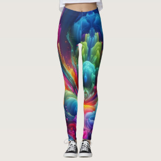 mehrfarbige Leggings