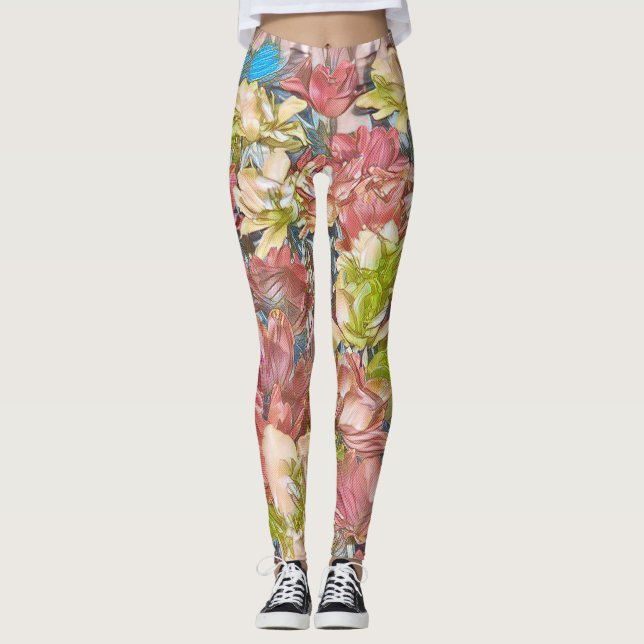 mehrfarbige Leggings (Schönheit) (Vorderseite)