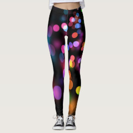 Mehrfarbige Lichter Leggings