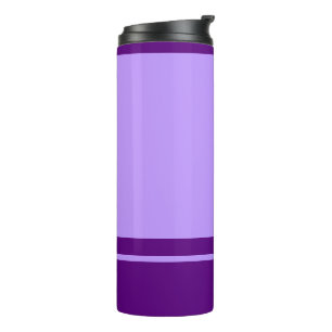 Mehrfarbige lila Design-Tumbler Thermosbecher