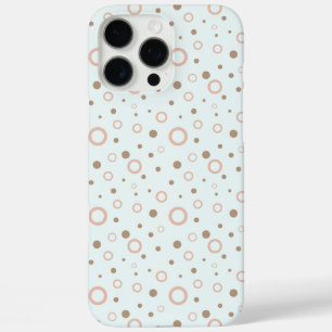 Mehrfarbige Musterkreise leuchten grüne, kundenspe iPhone 16 Pro Max Hülle