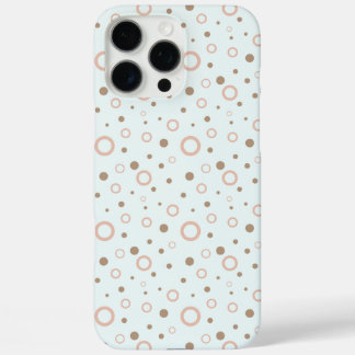 Mehrfarbige Musterkreise leuchten grüne, kundenspe iPhone 16 Pro Max Hülle
