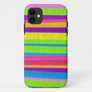 Mehrfarbige Ölfarbstreifen iPhone 11 Hülle