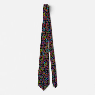 Mehrfarbige Paisley-Krawatte Krawatte