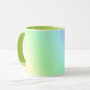 Mehrfarbige Pastellmuster Tasse