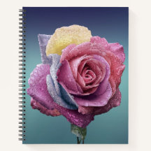 mehrfarbige Rose