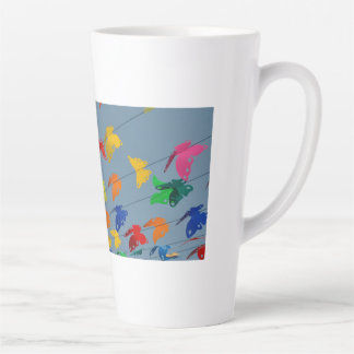 Mehrfarbige Schmetterlinge Milchtasse