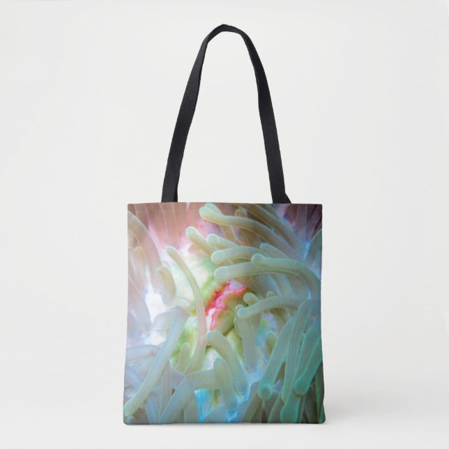 Mehrfarbige Seeanemone Tasche (Vorderseite)