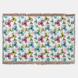 mehrfarbige Spinner Decke