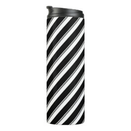 Mehrfarbige Streifen Thermosbecher