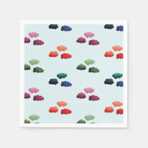 Mehrfarbige Wasserwolken