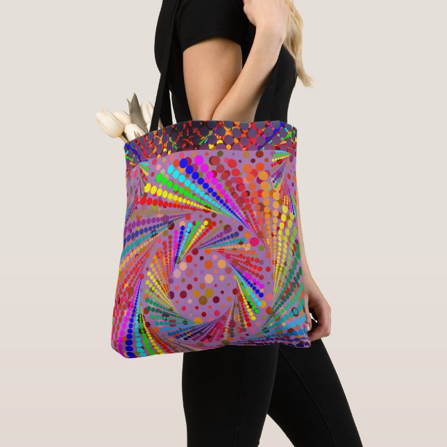Mehrfarbige Wiederverwendbare Vergnügung und farbe Tasche (Von Nahem)
