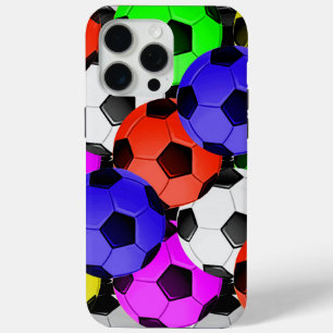 Mehrfarbiger American Soccer oder Football Case-Mate iPhone Hülle