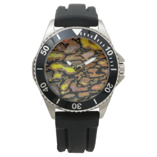 Mehrfarbiger Dinosaurier Bone Armbanduhr