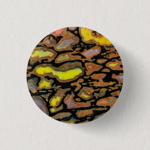 Mehrfarbiger Dinosaurierknochen Button
