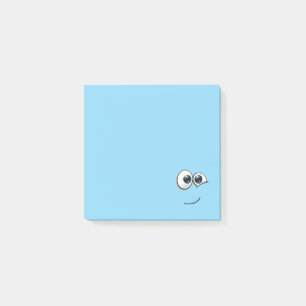 mehrfarbiger Smiley Post-it Klebezettel