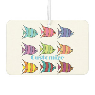 mehrfarbiger Tropischer Fisch Thunder_Cove Autolufterfrischer