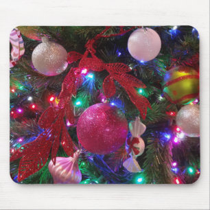 Mehrfarbiger Weihnachtsbaum Bunter Feiertag Mousepad