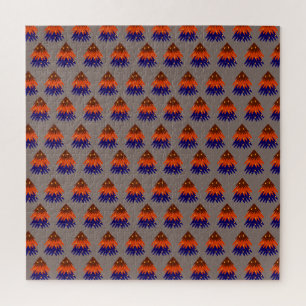 mehrfarbiger Weihnachtsbaum - Puzzle