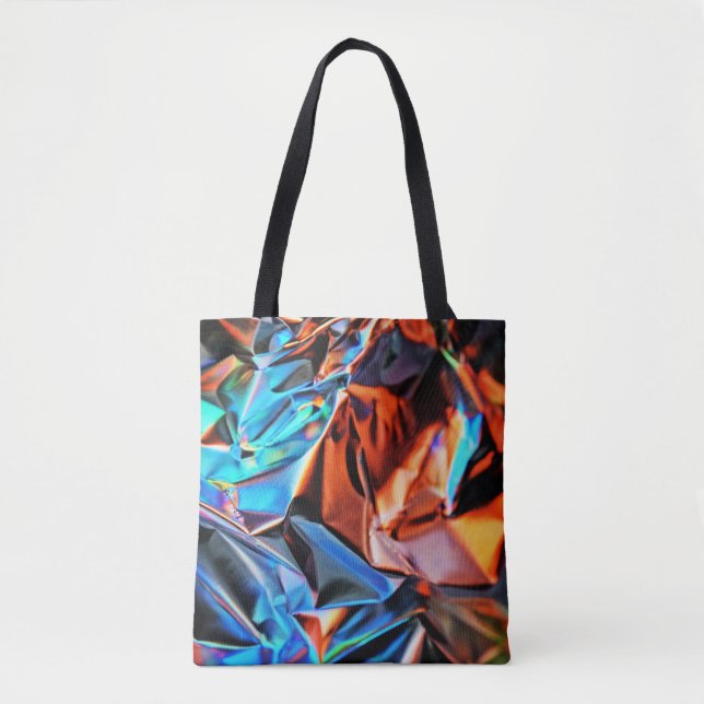mehrfarbiges abstraktes Bild Tasche (Vorderseite)
