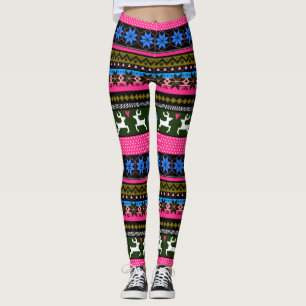 Mehrfarbiges angemessenes Insel-Muster Leggings