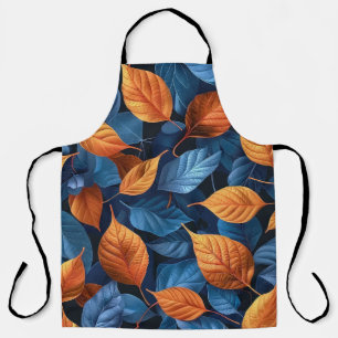 mehrfarbiges Blatt Schürze
