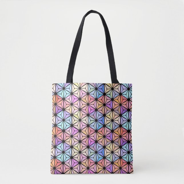 Mehrfarbiges Buntglasfenster Tasche (Vorderseite)