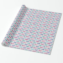 Mehrfarbiges Dackel-Muster