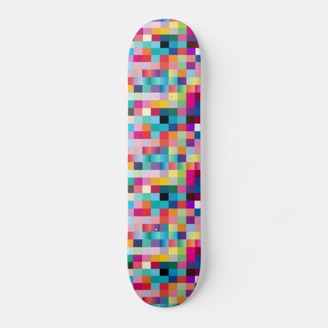 Mehrfarbiges Design Skateboard (Vorderseite)