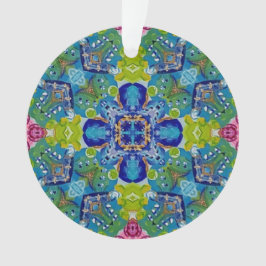 Mehrfarbiges Glas - Acryldekor Ornament