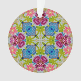 Mehrfarbiges Glas - Acryldekor Ornament